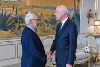 Rached Ghannouchi vs Kais Saied