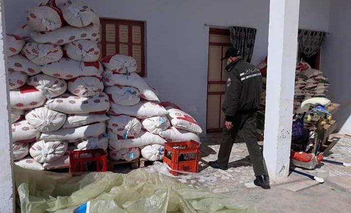 Saisie de produits alimentaires