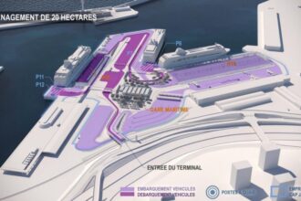 nouveau terminal Maghreb du port de Marseille-
