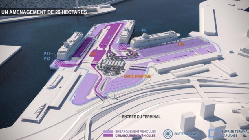 nouveau terminal Maghreb du port de Marseille-