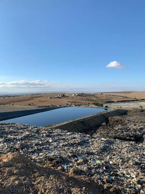 décharge de Tunisie-