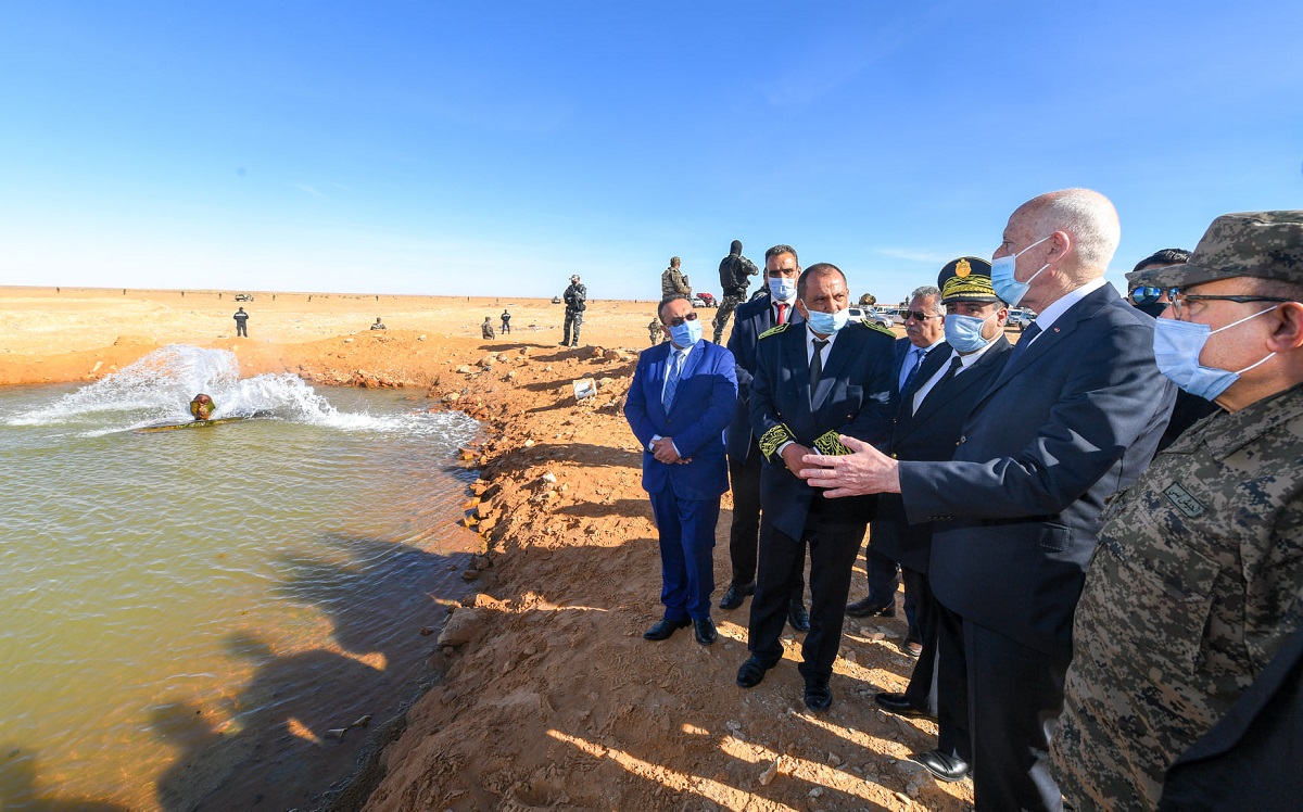 Kaïs Saïed se rend à Aïn Skhouna et Bir Soltane Tunis