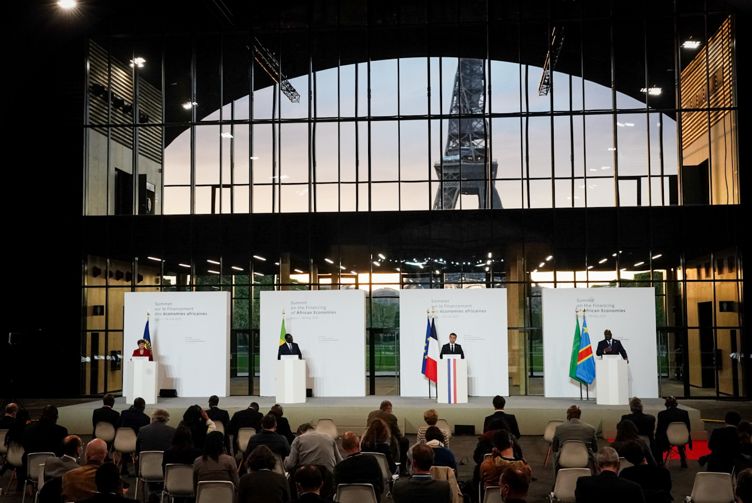 Emmanuel Macron: "La France veut tripler l'enveloppe des droits de tirages