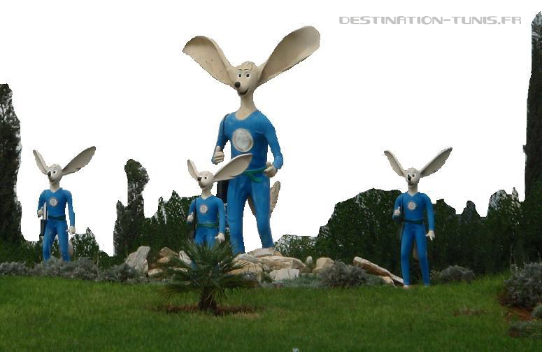 Labib Fenec statue environnement