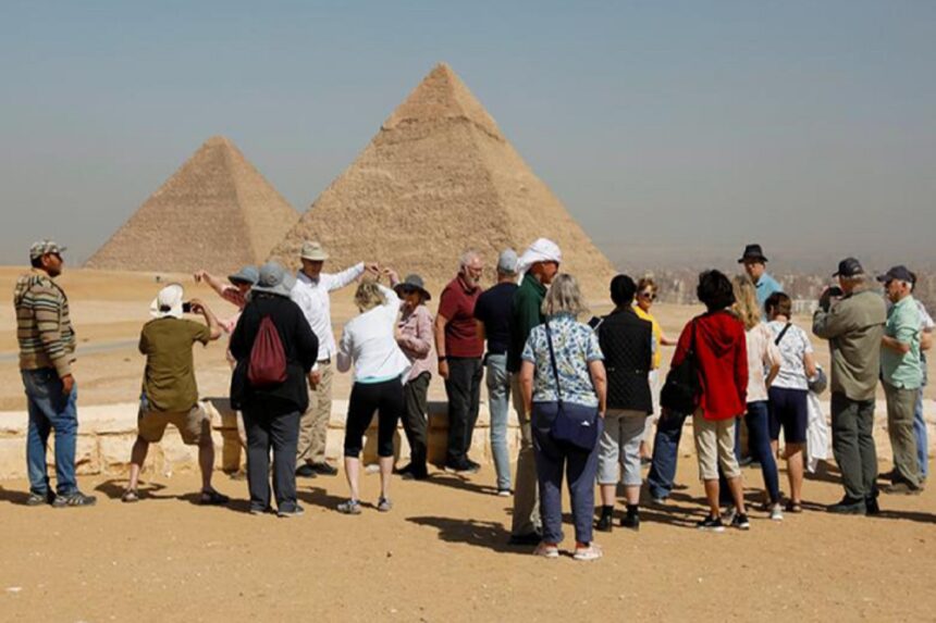 touristes en Egypte