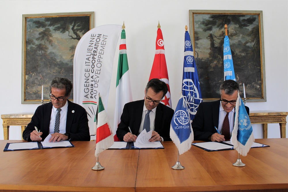 La Cooperazione Italiana firma un nuovo accordo con l’Organizzazione Internazionale per le Migrazioni