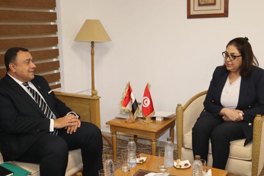 La rencontre entre Ben Rejeb et Fehmi a permis de mettre l'accent sur l'impératif de réussir l'organisation de la commission tuniso-égyptienne afin de développer les échanges commerciaux bilatéraux et de lever les obstacles entravant ces échanges.