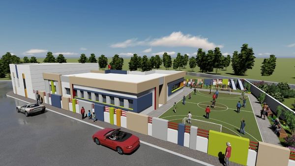 Ce nouveau club comprend également un espace extérieur de 50 mètres carrés et offre aux enfants de la région des chances égales d'accès aux services socio-éducatifs, d'animation et de divertissement.