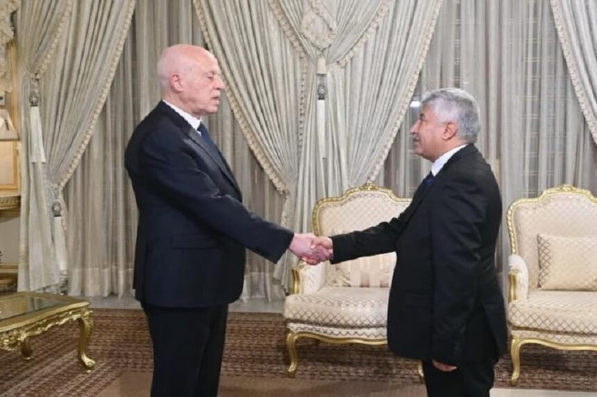 Kaïs Saïed et Riadh Chaouad