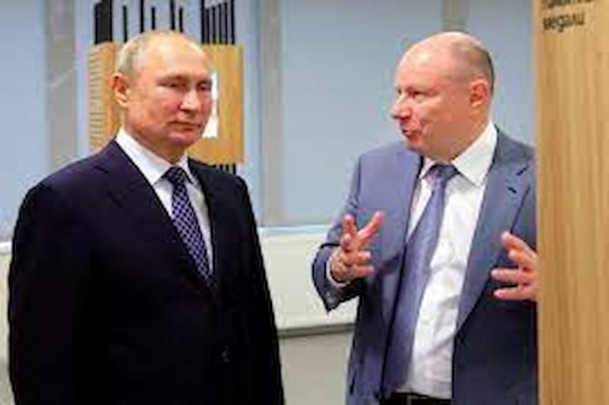 Vladimir Potanine et Vladimir Poutine