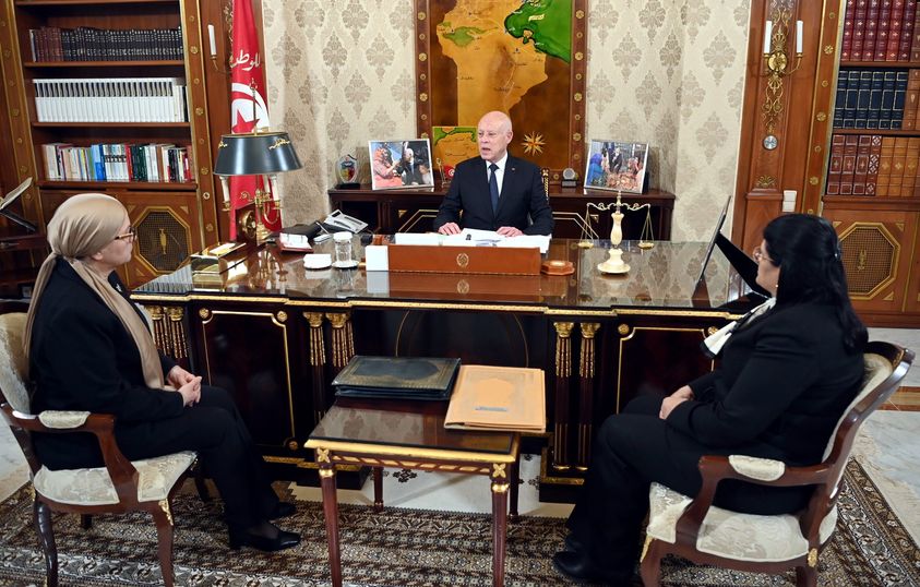 Kais Saied discute de la réconciliation pénale