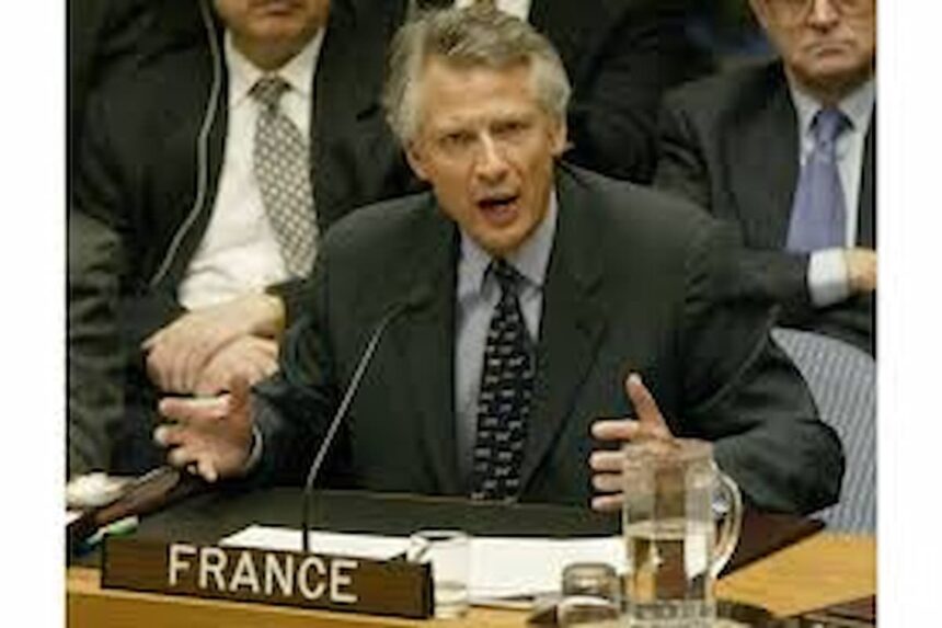 Dominique de Villepin