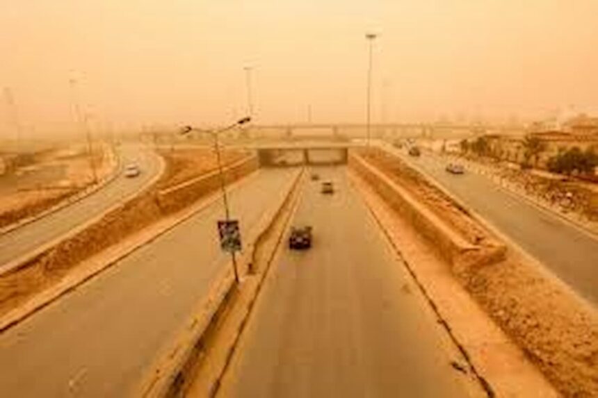 Tempête de sable - Libye