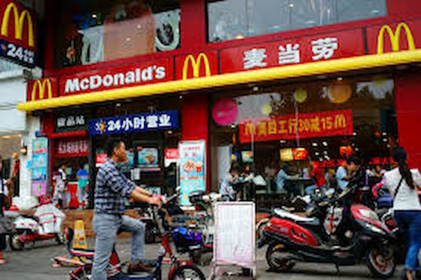 Baisse des ventes de McDonald's en Chine