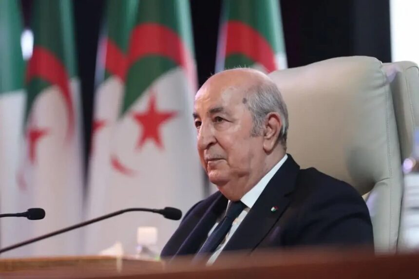 Algérie - Candidature de Tebboune
