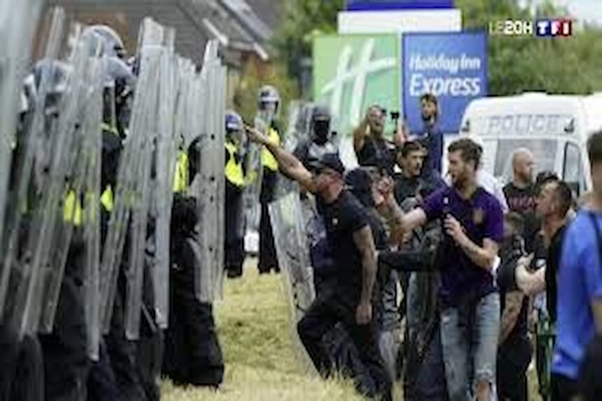 Emeutes contre l'immigration au Royaume-Uni
