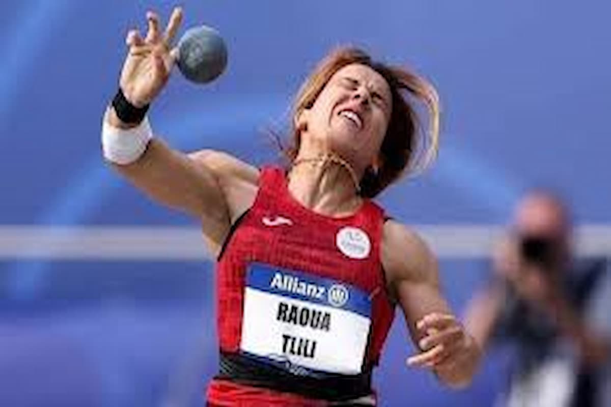 Raoua Tlili en or aux Jeux paralympiques de Paris 2024