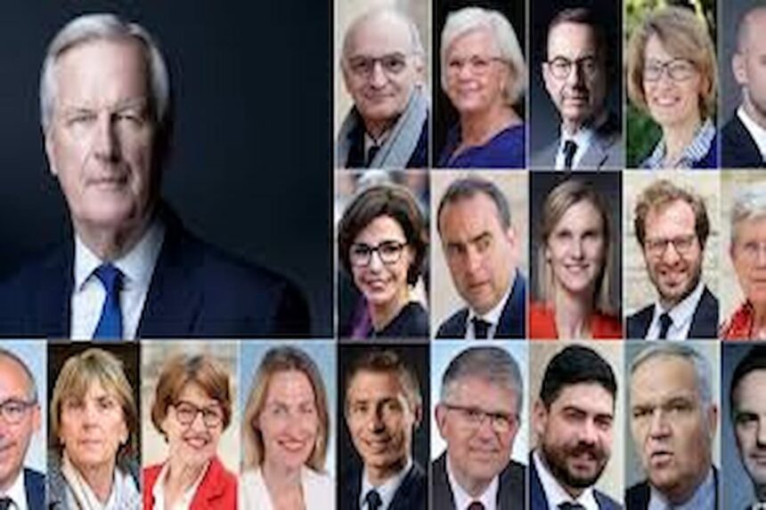 Michel Barnier nomme dévoile un gouvernement très à droite