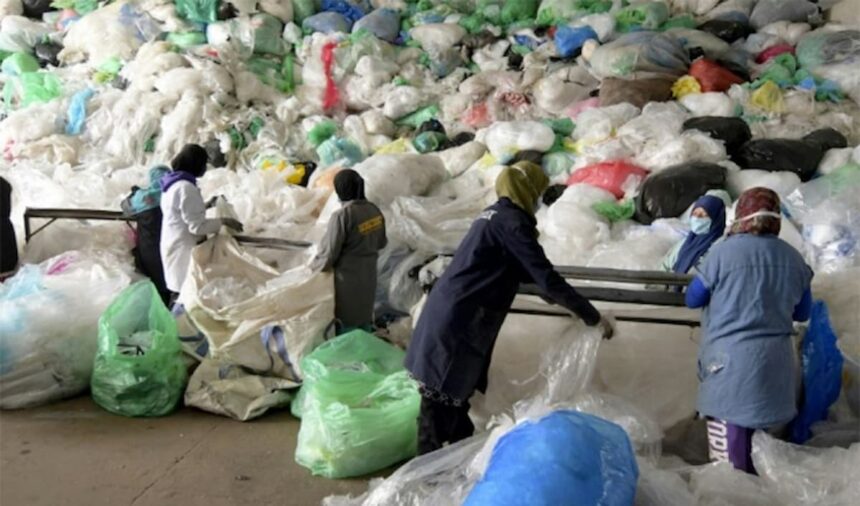 déchets sur les plages
