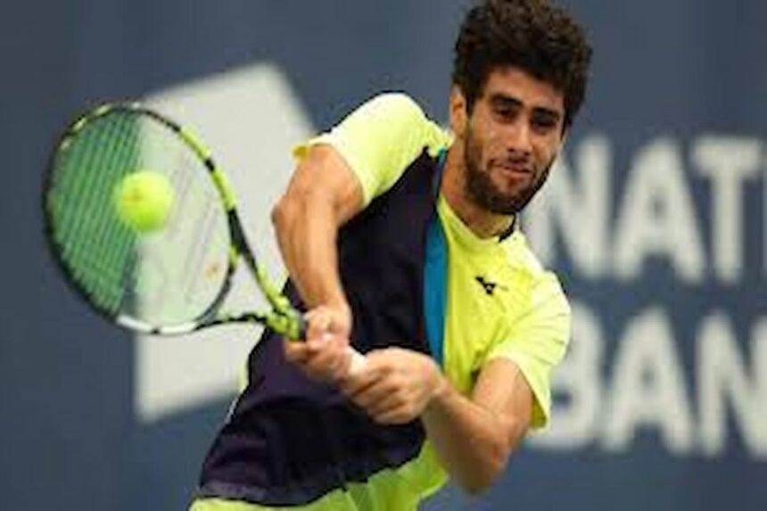 Aziz Dougaz, championnat de tennis élite