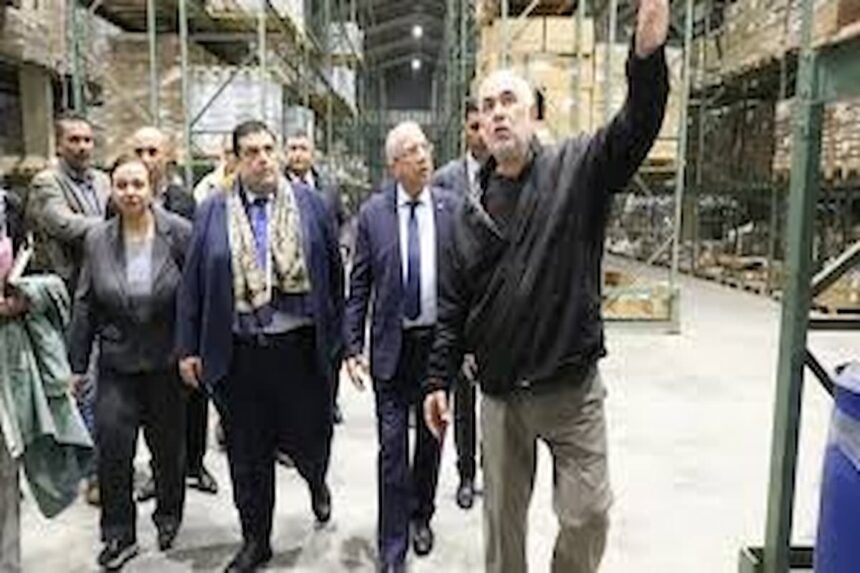 Mustapha Ferjani en visite à la SIPHAT