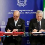 Nafti et Tajani en Italie