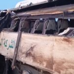 Collision à Gafsa entre un bus et un camion