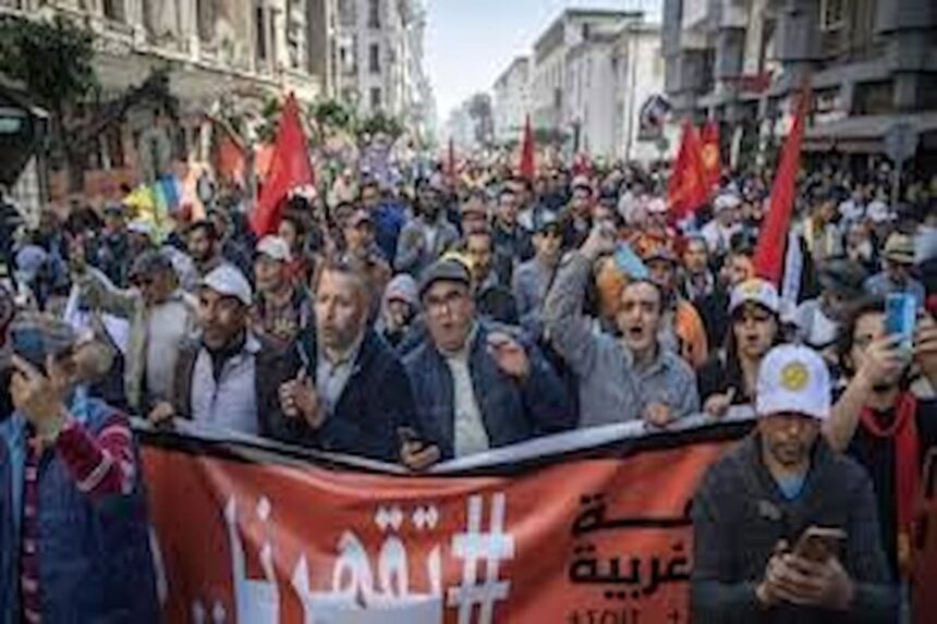 grève au Maroc