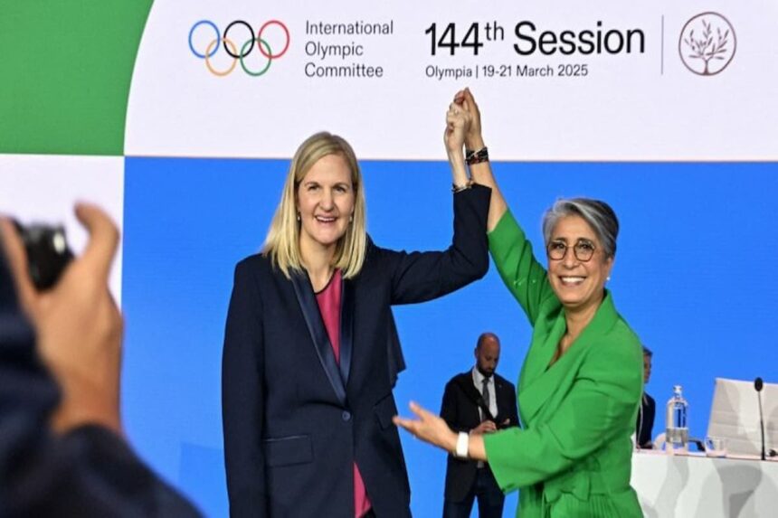 Kirsty Coventry, présidente du CIO