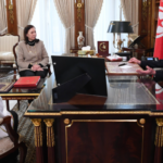 Kais Saied recevant la cheffe du gouvernement