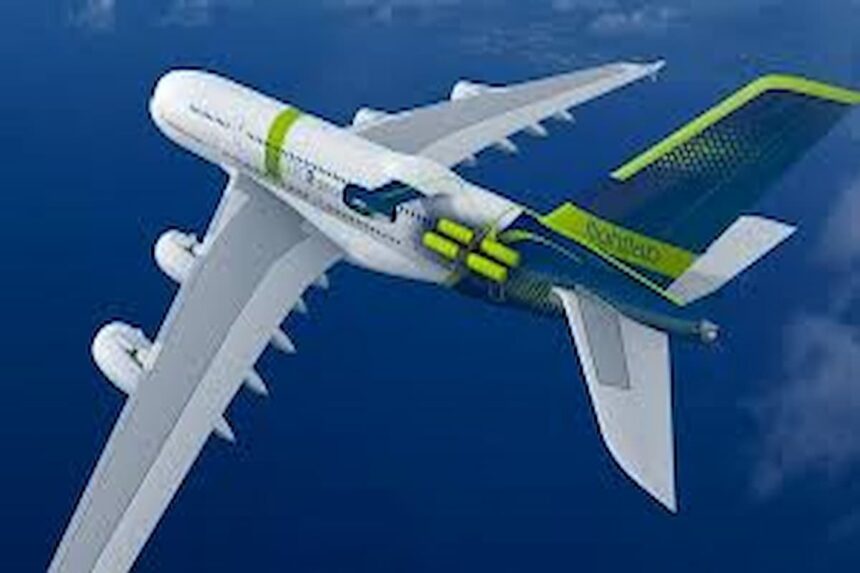 Airbus et son avion vert
