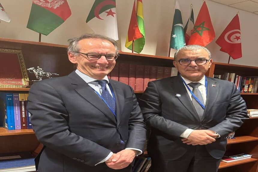 Le ministre de l'Economie et de la Planification s'est, également, entretenu, avec le vice-président de la Banque Européenne pour la Reconstruction et le Développement (BERD), Matteo Patrone.