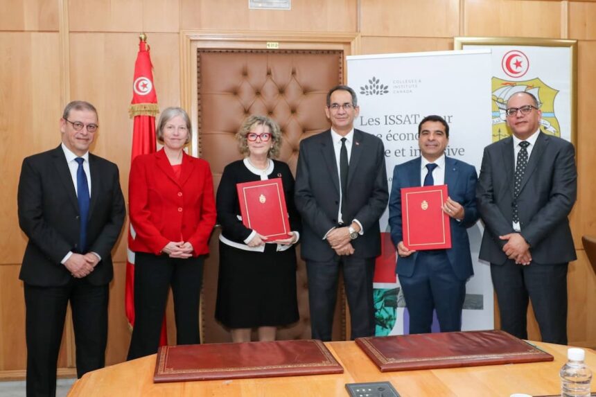 La Tunisie et le Canada ont signé ce vendredi 11 avril, un mémorandum d'entente pour lancer un projet quinquennal visant à renforcer la formation dans les domaines de l'économie verte et de la lutte contre le changement climatique.