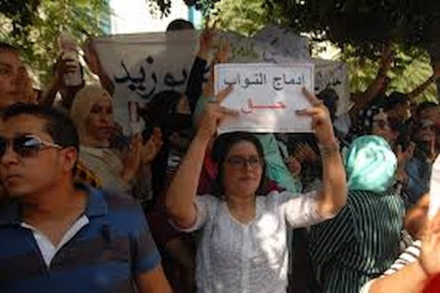 Sit-in des enseignants