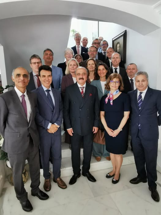 Nafti et les ambassadeurs européens