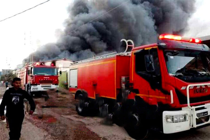 Incendie Hammamet-Tunis - Mercredi 23 juillet