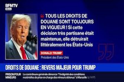 Droits de douane illégaux