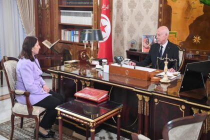 Kaïs Saïed à l'UGTT