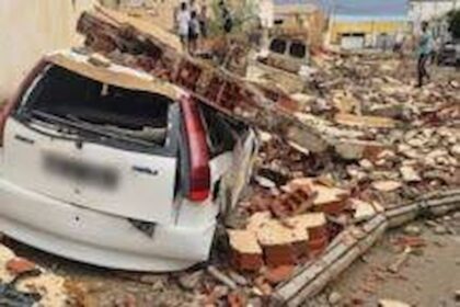 Orages à Sidi Bouzid