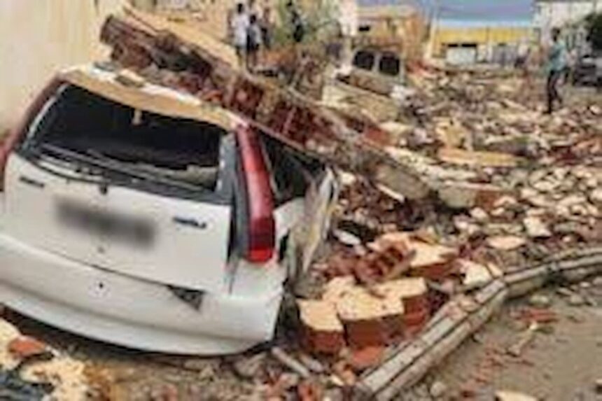 Orages à Sidi Bouzid