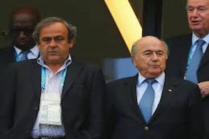 Platini et Blatter