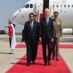 Kaïs Saïed et Mohamed Younis Al-Manfi à Tunis-Carthage