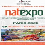 La Chambre de commerce et d’industrie de Sfax (CCIS) organisera une mission d’affaires au Salon international des produits biologiques Natexpo Paris