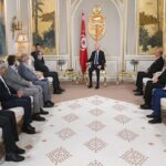 Kaïs Saïed et Abbas Araqchi