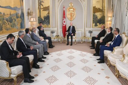 Kaïs Saïed et Abbas Araqchi