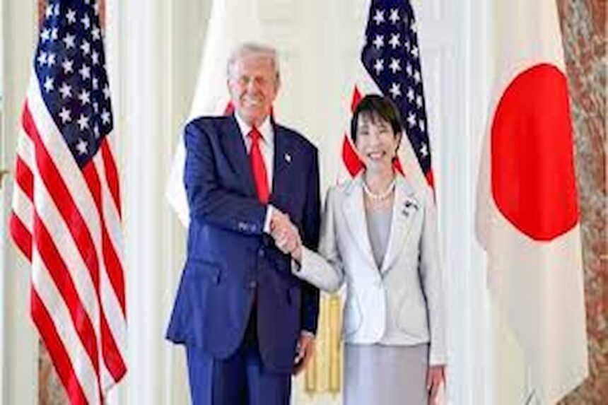 Trump et Takaichi à Tokyo