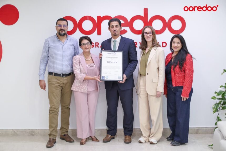 Certification de Ooredoo Tunisie