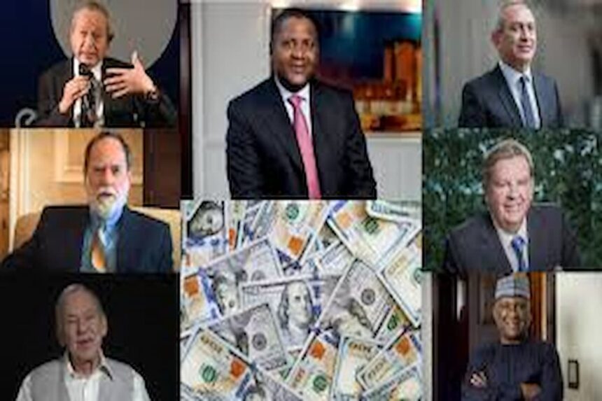 Les sept milliardaires africains