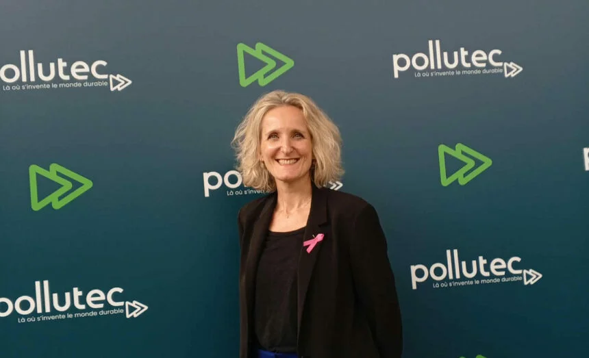 Anne-Manuèle Hébert, directrice du salon Pollutec