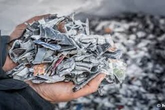 Déchets d'aluminium